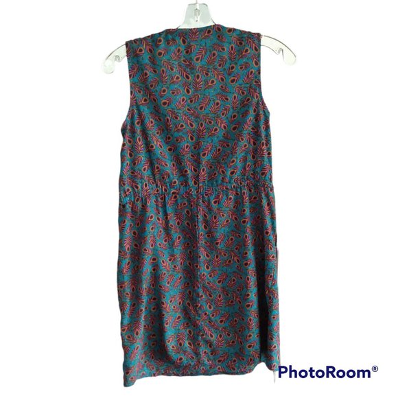 M👗BeBop Vintage Inspired sleeveless ruffles dress with pockets - Picture 5 of 10